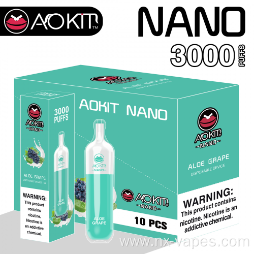 Nano Vaporizer Aokit Nano 3000puffs